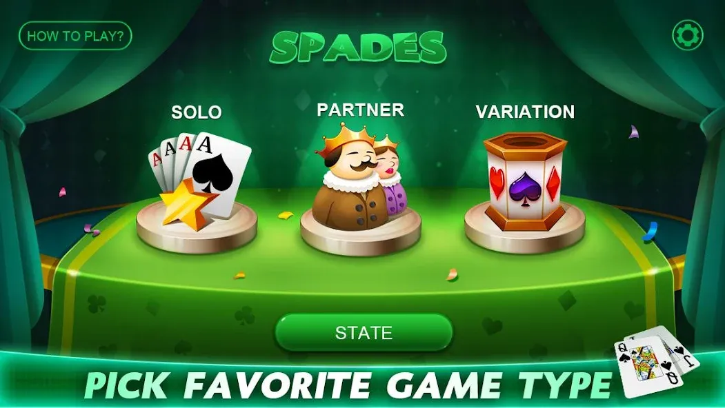 Spades (Спейдс)  [МОД Бесконечные деньги] Screenshot 1