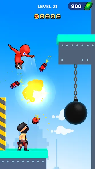 Web Master: Stickman Superhero (Вебмастер)  [МОД Много денег] Screenshot 4