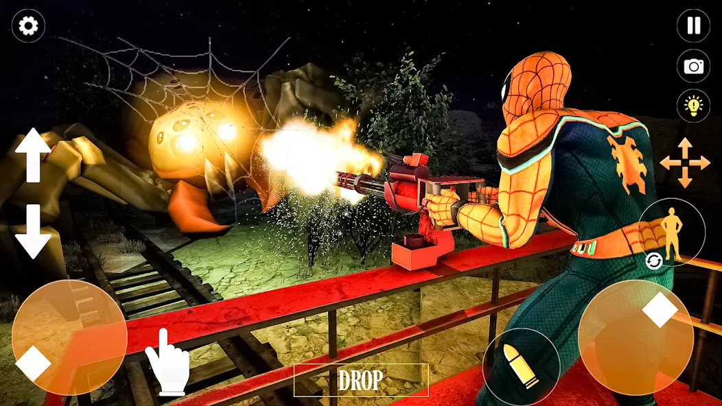 Horror Spider : Scary Train  [МОД Много монет] Screenshot 2