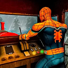 Взломанная Horror Spider : Scary Train  [МОД Много монет] - полная версия apk на Андроид