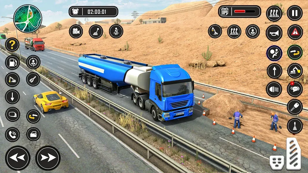 Truck Simulator - Truck Games (Трак Симулятор)  [МОД Unlocked] Screenshot 1