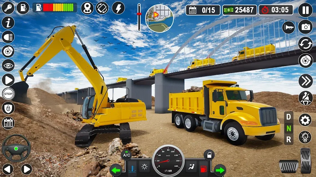 Construction Games Simulator  [МОД Unlimited Money] Screenshot 4