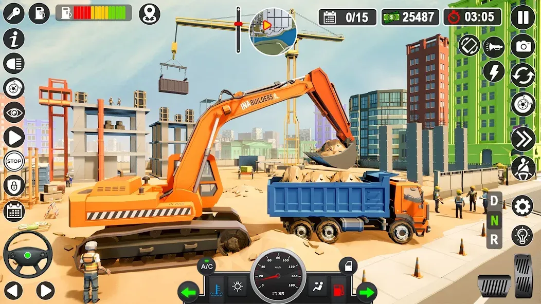 Construction Games Simulator  [МОД Unlimited Money] Screenshot 5