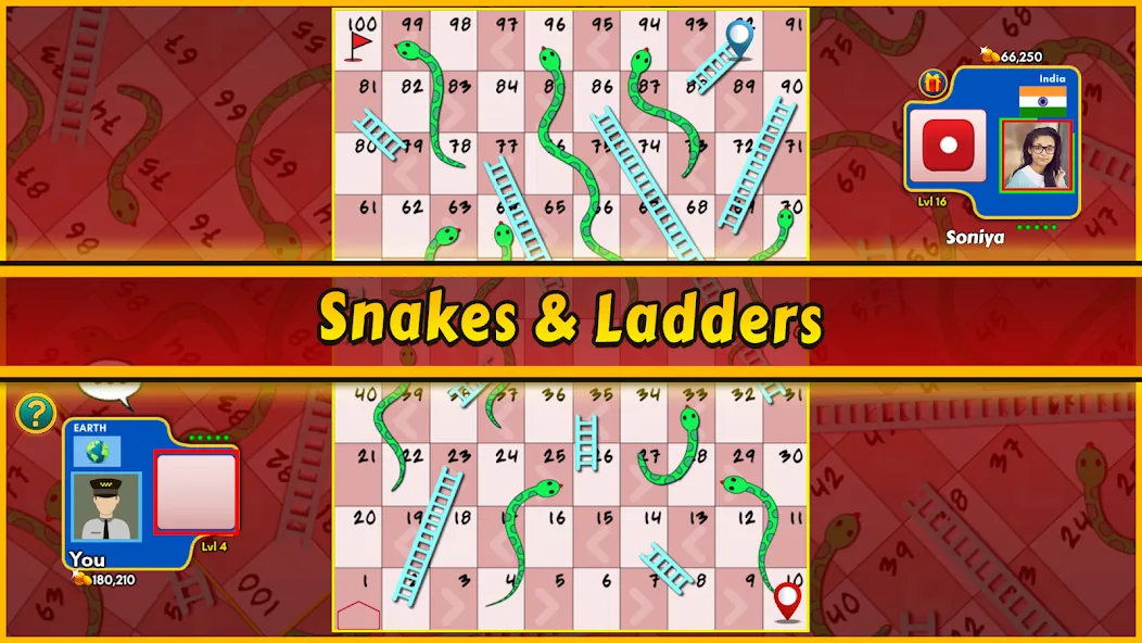 Snakes and Ladders King (Снейкс энд Ладдерс Кинг)  [МОД Все открыто] Screenshot 3