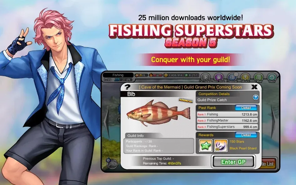 Fishing Superstars (Фишинг Суперзвезды)  [МОД Unlimited Money] Screenshot 2