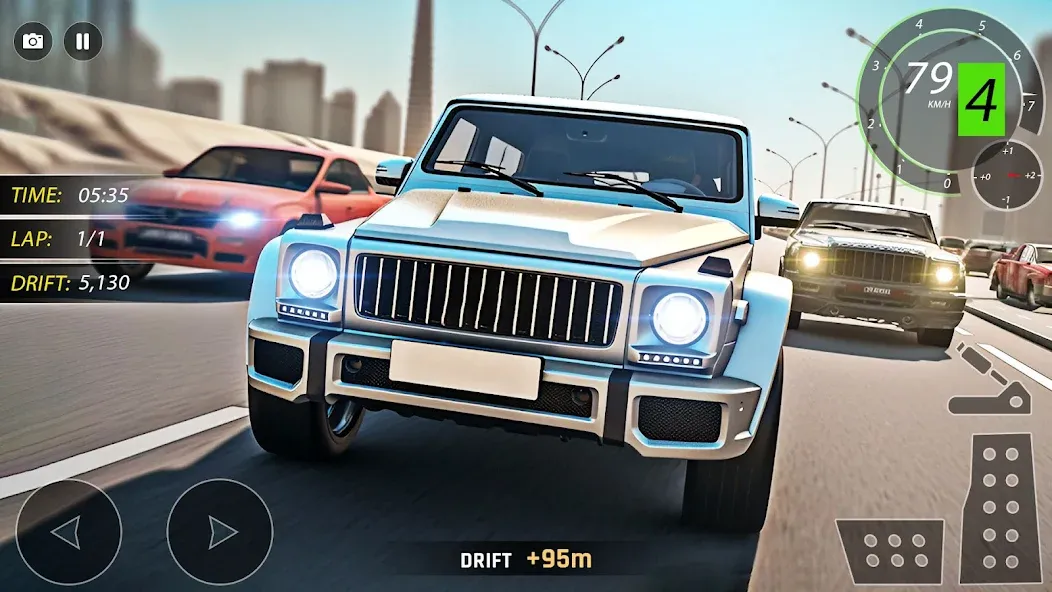 Highway Drifting Racing Games  [МОД Много денег] Screenshot 4