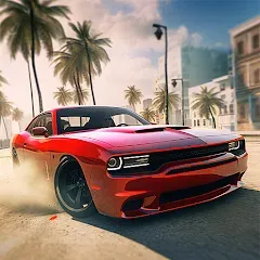 Взлом Extreme Car Driving: Car Drift  [МОД Mega Pack] - стабильная версия apk на Андроид