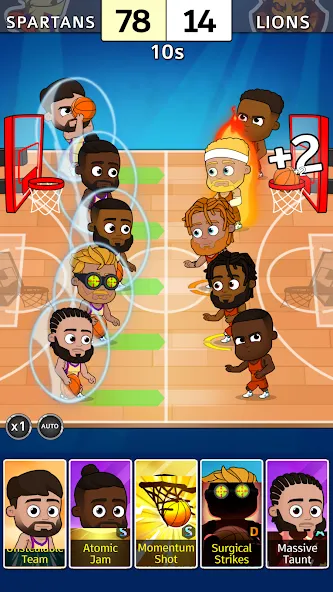 Idle Five Basketball tycoon (Айдл Файв Баскетбольный тайкун)  [МОД Mega Pack] Screenshot 4