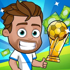 Взлом Idle Soccer Story - Tycoon RPG (Айдл Соккер Стори)  [МОД Меню] - полная версия apk на Андроид