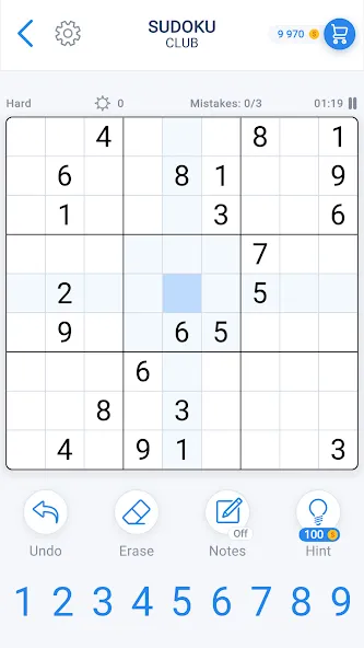 Sudoku Game - Daily Puzzles  [МОД Все открыто] Screenshot 4