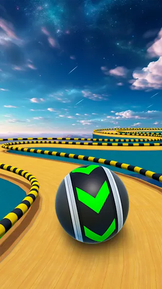 Fast Ball Jump - Going Ball 3d (Скай Болл Джамп)  [МОД Unlocked] Screenshot 3