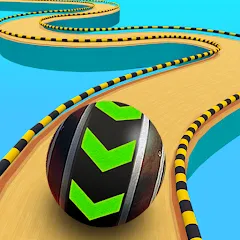 Взломанная Fast Ball Jump - Going Ball 3d (Скай Болл Джамп)  [МОД Unlocked] - стабильная версия apk на Андроид