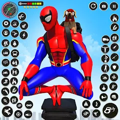 Взлом Miami Superhero: Spider Games  [МОД Unlocked] - полная версия apk на Андроид