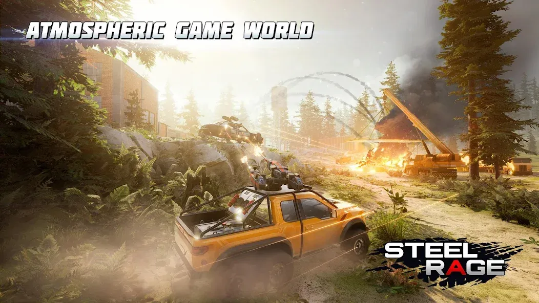 Steel Rage: Mech Cars PvP War (Стил Рейдж)  [МОД Бесконечные монеты] Screenshot 3