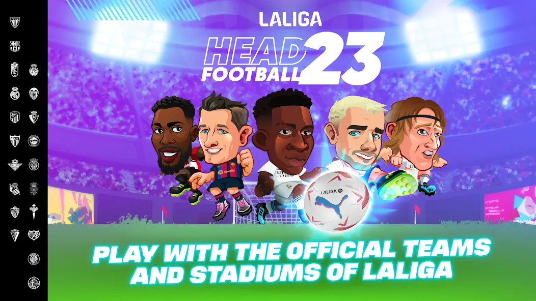 LALIGA Head Football 23 SOCCER (Хед Футбол)  [МОД Unlocked] Screenshot 1