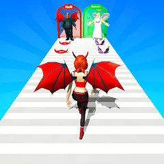 Скачать взлом Heaven Life Rush! Paradise Run  [МОД Бесконечные монеты] - полная версия apk на Андроид