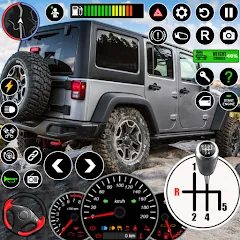 Скачать взломанную Offroad Jeep Driving & Parking  [МОД Меню] - последняя версия apk на Андроид