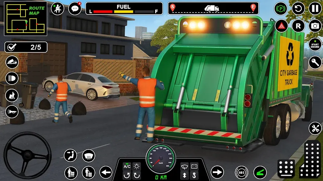 Truck Driving Games Truck Game (Трак Драйвинг игры Трак игра)  [МОД Много денег] Screenshot 2