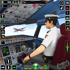 Скачать взломанную Airplane Flight Simulator 2023  [МОД Меню] - полная версия apk на Андроид