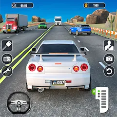 Взлом Real Highway Car Racing Games  [МОД Menu] - последняя версия apk на Андроид