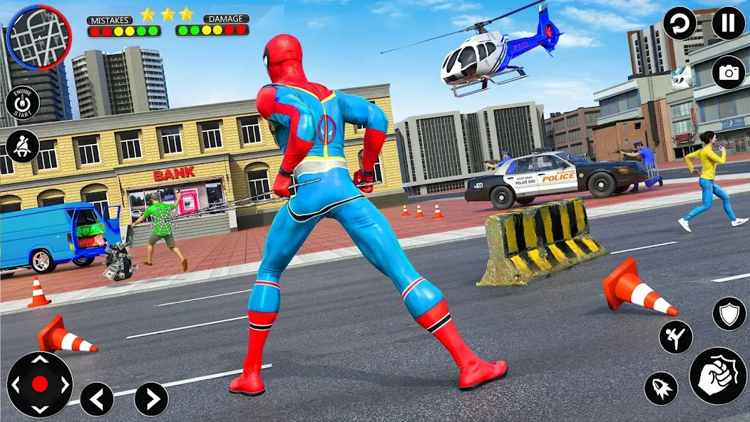 Spider Rope Hero Spider Games  [МОД Menu] Screenshot 3