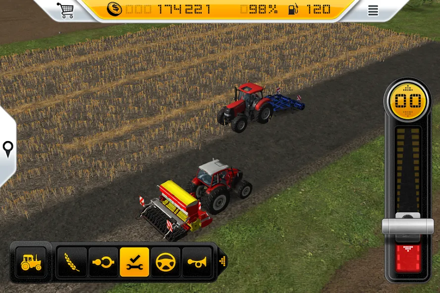 Farming Simulator 14 (Фарминг Симулятор 14)  [МОД Бесконечные деньги] Screenshot 5