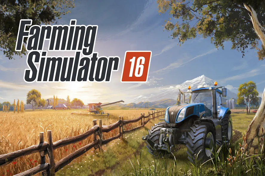 Farming Simulator 16 (Фарминг Симулятор 16)  [МОД Все открыто] Screenshot 1