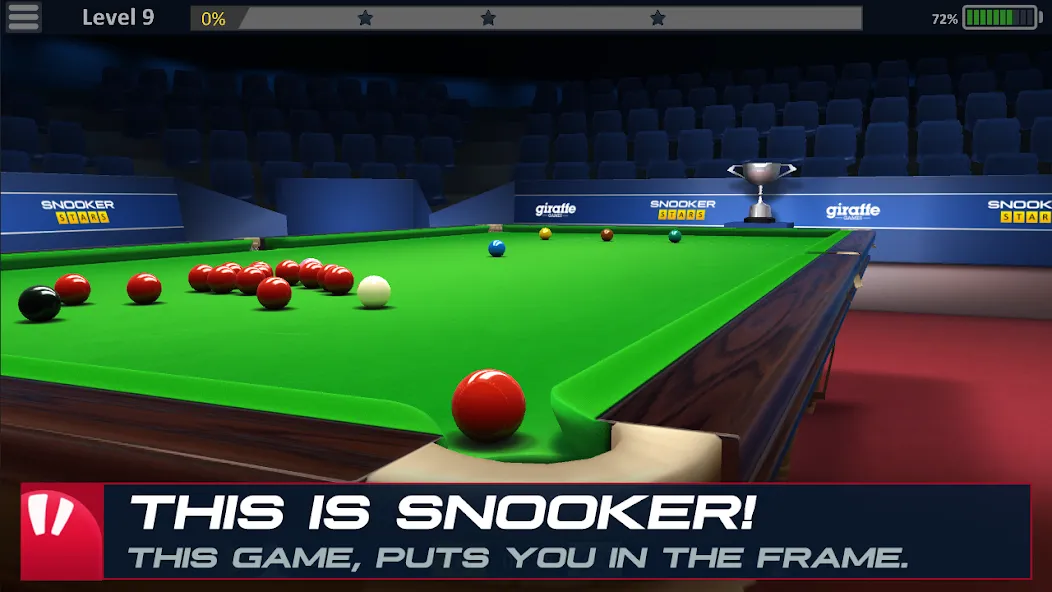 Snooker Stars - 3D Online Spor (Снукер Старс)  [МОД Unlimited Money] Screenshot 1