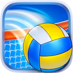 Взломанная Volleyball Champions 3D - Onli  [МОД Unlocked] - полная версия apk на Андроид