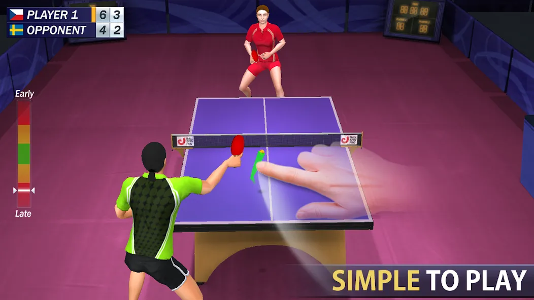 Table Tennis  [МОД Mega Pack] Screenshot 1