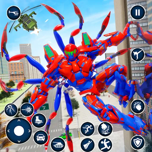 Spider Robot: Robot Car Games (Спайдер Робот)  [МОД Unlimited Money] Screenshot 1