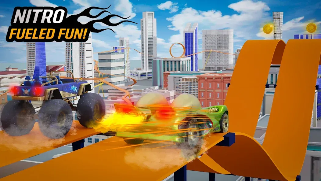 Nano Monster Truck Jam Game  [МОД Все открыто] Screenshot 4