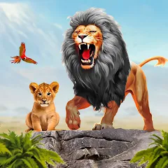 Взлом Ultimate Lion Simulator Game (Лайон Симулятор)  [МОД Mega Pack] - последняя версия apk на Андроид