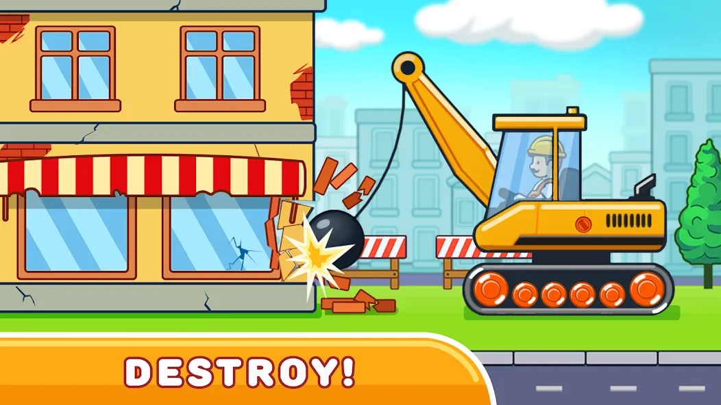 Car & Games for kids building  [МОД Все открыто] Screenshot 3