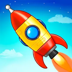 Взломанная Rocket 4 space games Spaceship  [МОД Mega Pack] - стабильная версия apk на Андроид