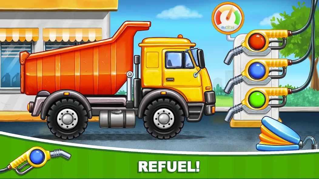 Car games Bulldozer for kids 5  [МОД Unlimited Money] Screenshot 2