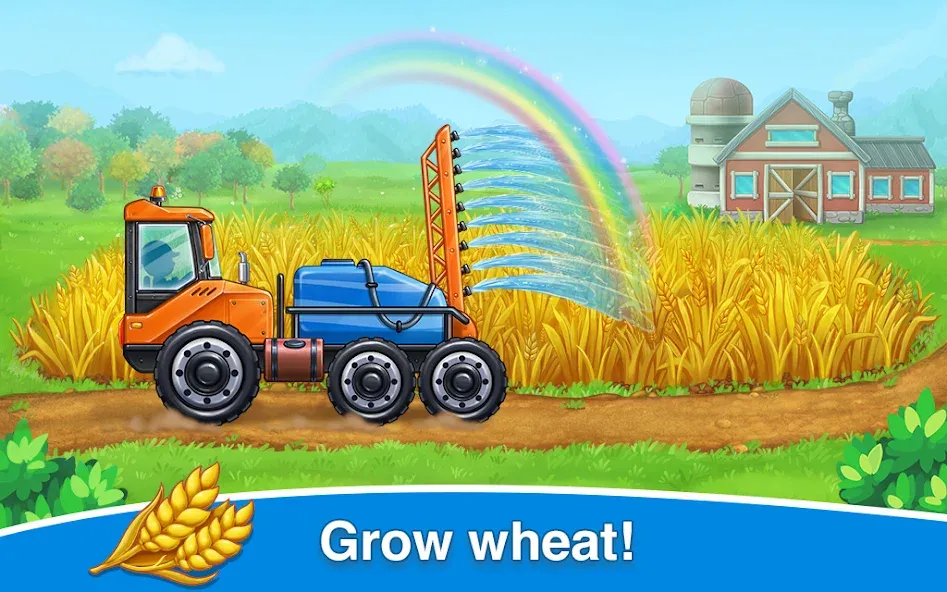 Farm land & Harvest Kids Games  [МОД Меню] Screenshot 3