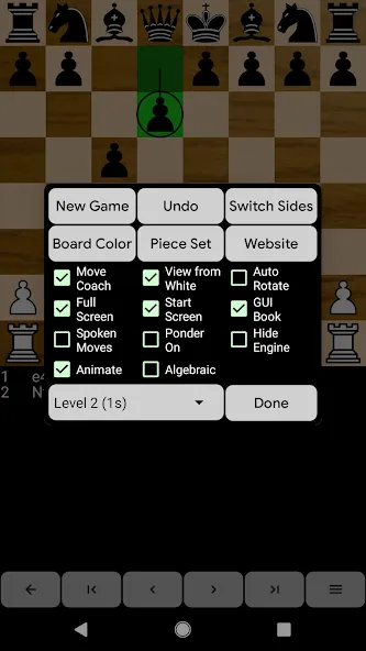 Chess for Android (Шахматы для )  [МОД Menu] Screenshot 3