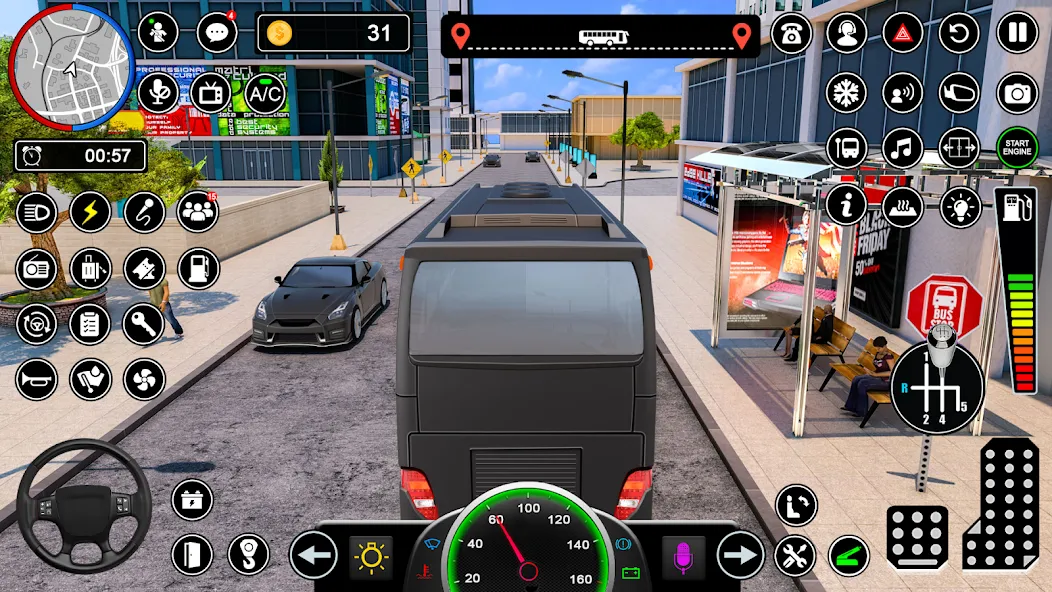 Bus Simulator - Driving Games  [МОД Unlimited Money] Screenshot 3