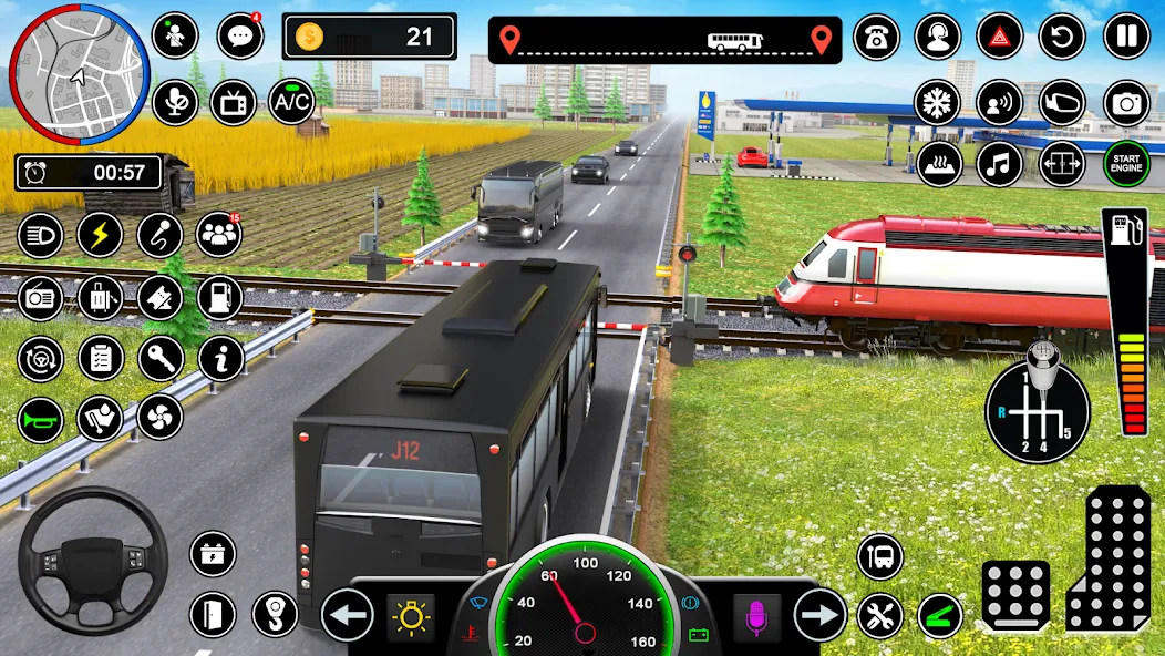 Bus Simulator - Driving Games  [МОД Unlimited Money] Screenshot 4