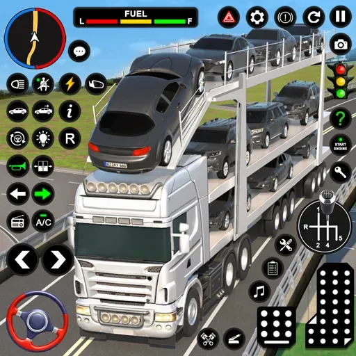 Car Transport - Truck Games 3D  [МОД Mega Pack] Screenshot 1