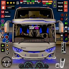 Скачать взлом Public Coach Bus Driving Game (Паблик Коуч Бас Драйвинг Гейм)  [МОД Unlimited Money] - стабильная версия apk на Андроид