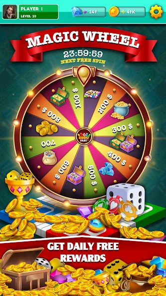 Multiplayer Dice Ludo Games (Мультиплеер Дайс Лудо Игры)  [МОД Unlimited Money] Screenshot 5