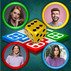 Взлом Multiplayer Dice Ludo Games (Мультиплеер Дайс Лудо Игры)  [МОД Unlimited Money] - полная версия apk на Андроид