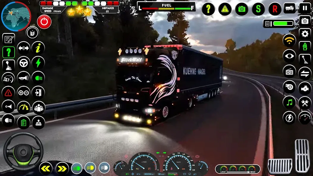 Truck Driving Euro Truck Game  [МОД Menu] Screenshot 2