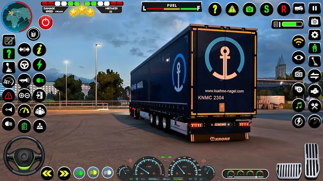 Truck Driving Euro Truck Game  [МОД Menu] Screenshot 3