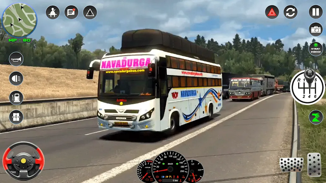 City Bus Driving: Bus Games 3D  [МОД Много монет] Screenshot 3