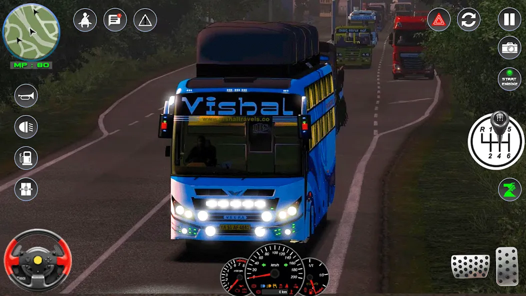 City Bus Driving: Bus Games 3D  [МОД Много монет] Screenshot 5