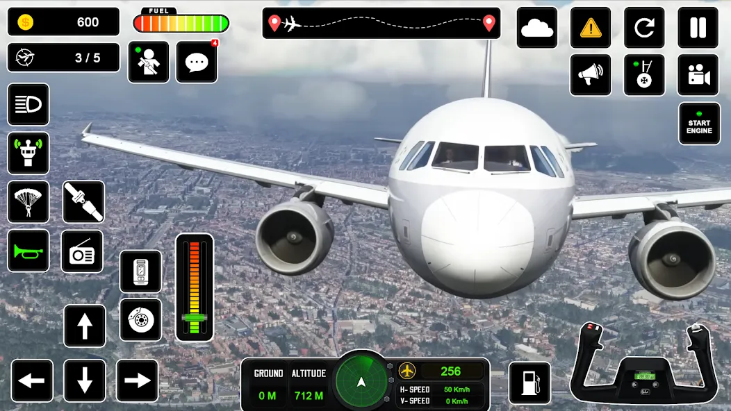 Pilot Simulator: Airplane Game  [МОД Все открыто] Screenshot 2