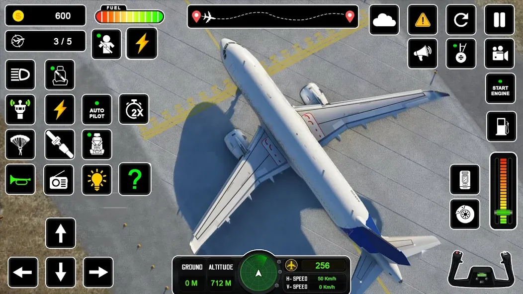 Pilot Simulator: Airplane Game  [МОД Все открыто] Screenshot 4